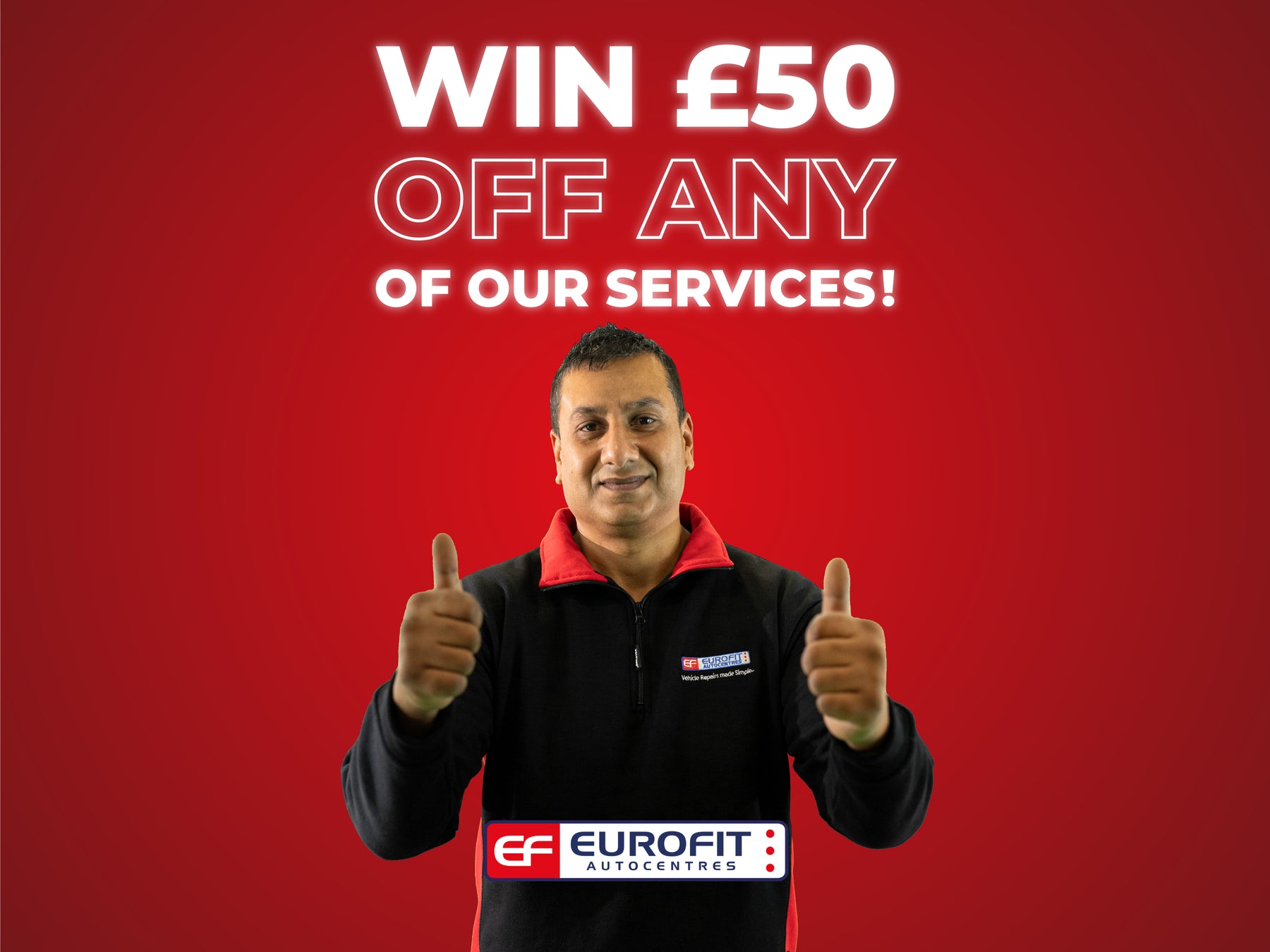 Win a £50 voucher to spend at Eurofit Autocentres